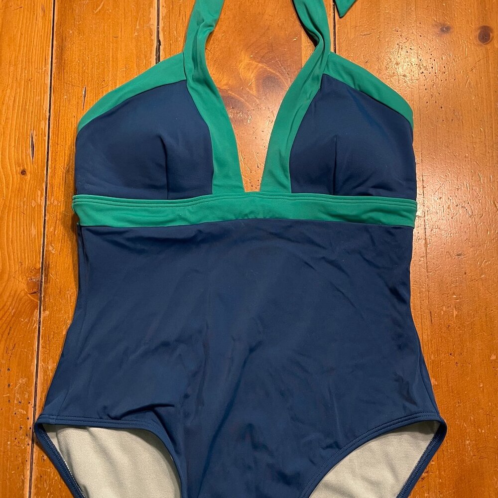 Boden one piece halter swimsuit
